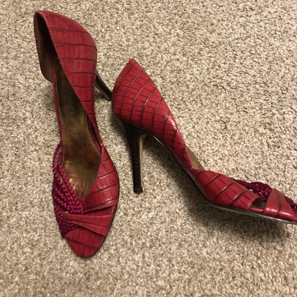 Nine West open toe pumps - Picture 4 of 4